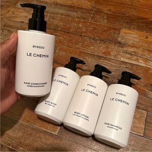 Byredo “Le Chemin” 4 piece *bundle - body wash, Lotion, shampoo, Conditioner